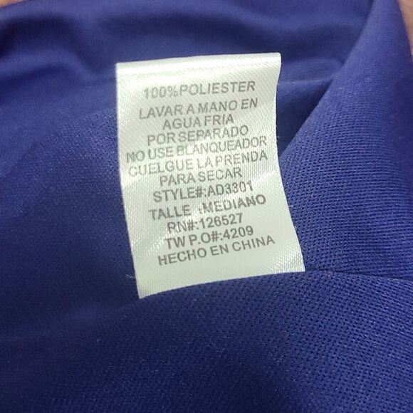 Alythea‎ A-line Upper Lace Blue/Ivory Dress Size Medium - Picture 10 of 10